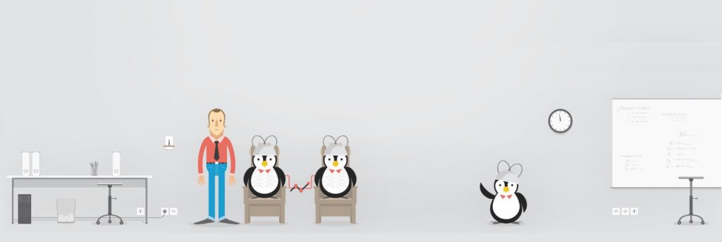 Slide 3 — Architecture Linux